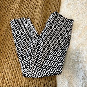 H&M Black & White Dress Pants